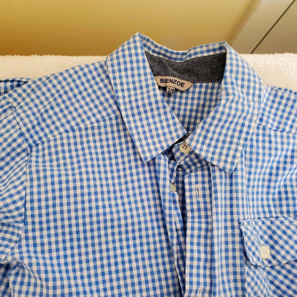 Boy button up Bienzoe shirt
